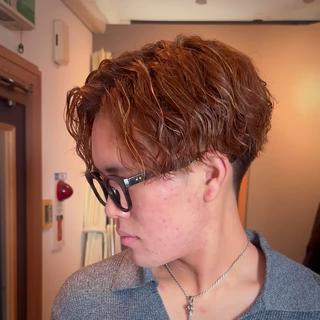 ショート パーマ メンズ 立川メンズカット/ メンズパーマ💈三上のヘアスタイル