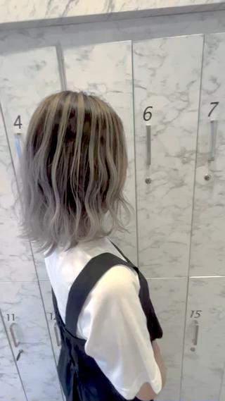 コントラストバレイヤージュ