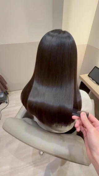 ロング カラー 髪質改善、全席個室、 錦糸町⭐️原孝嘉のヘアスタイル