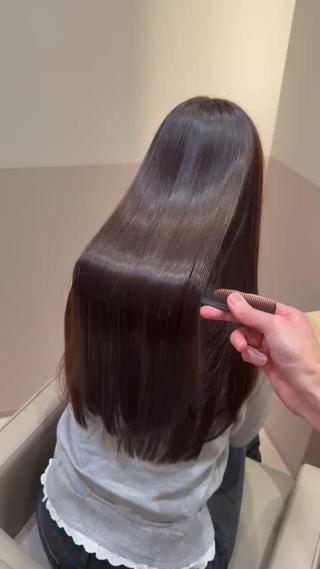 ロング カラー 髪質改善、全席個室、 錦糸町⭐️原孝嘉のヘアスタイル