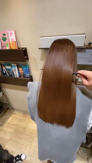 縮毛矯正で叶う美髪。 