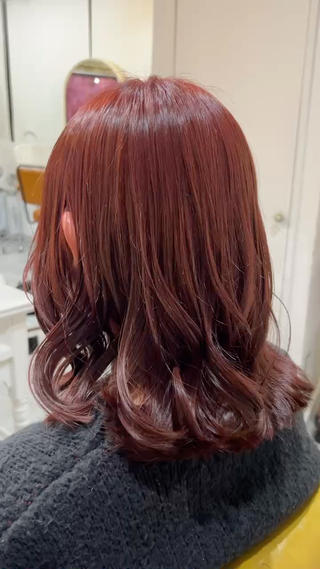 ブリーチ無しダブルカラー
特に暖色系のカラーにおすすめのメニューです 