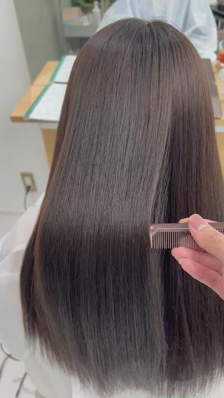 柔らかい縮毛矯正 