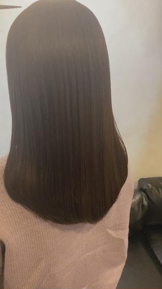 ロング カラー ヘアアレンジ 髪質改善✨ 小田拓弥のヘアスタイル