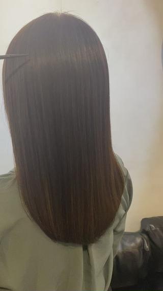 ロング カラー ヘアアレンジ 髪質改善✨ 小田拓弥のヘアスタイル