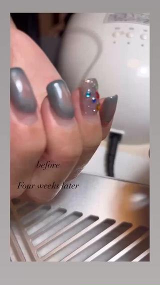 4週経っても綺麗についておりました♡
今回は前回とは違う雰囲気に変身♪

#nail#nails#nailart#naildesign#ジェルネイル#ネイル#ネイルアート#ネイルデザイン#シンプルネイル#モヤモヤネイル#ニュアンスネイル#シンプルネイル#ミラーネイル#ワンカラーネイル#ストーンネイル#個性派ネイル#オーロラネイル#グラデネイル#グラデーション#都島区#都島ネイルサロン#都島ネイル#自宅サロン#miyakojima#奥行きネイル#マグネットネイル#フットネイル#footnail
島ネイルサロン#都島ネイル#自宅サロン#miyakojima#奥行きネイル#filnail 