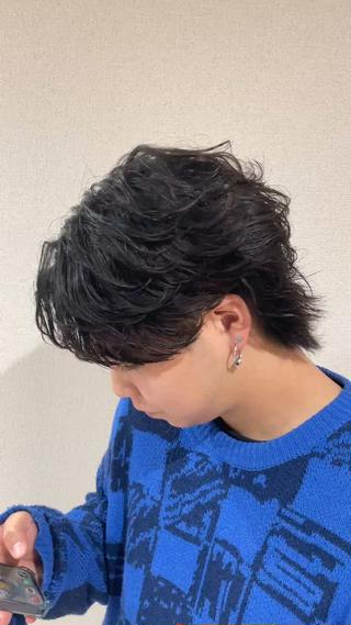 パーマ 仙台/メンズ/ フェザー/リョウのヘアスタイル