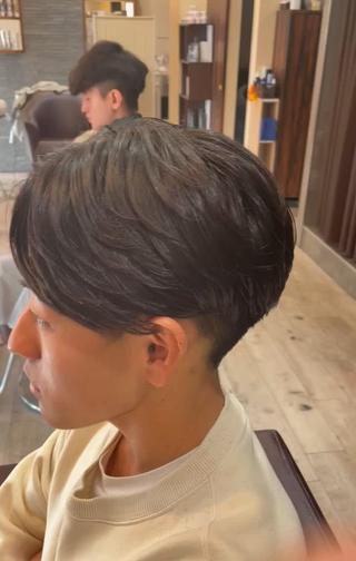 パーマ メンズ 仙台/メンズ/ フェザー/リョウのヘアスタイル