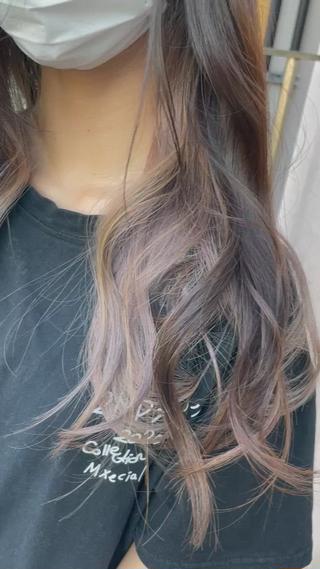 カラー おとみ ✂︎のヘアスタイル