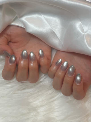 #青葉台ネイル#藤が丘ネイル#マグネットネイル#シンプルネイル#キラキラネイル #定額デザイン#フレンチネイル#春ネイル