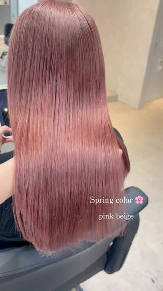 ロング カラー 大西ひなた/ 仙台のヘアスタイル