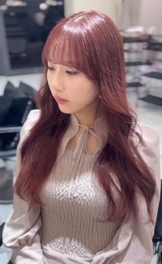 pink brown
肌馴染みの良いほんのりpinkが入ってます♡
初ブリーチにもオススメです♪