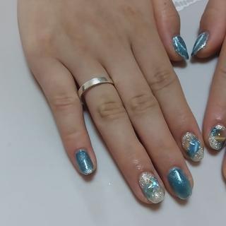 #マグネットネイル
#ニュアンスネイル