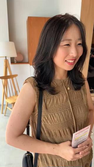 ミディアム カラー AR.MARA サトウヒカルのヘアスタイル