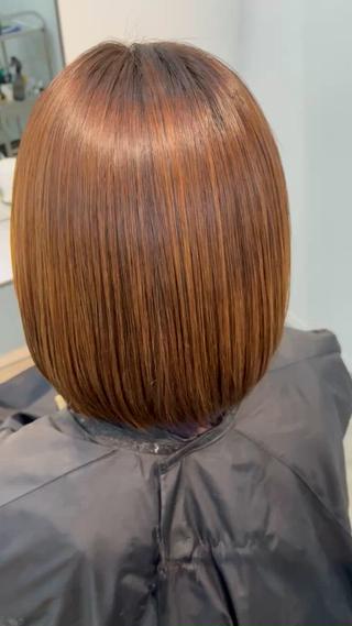 ストレートでツヤツヤに！ 