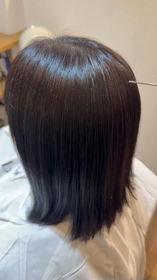 つやつや縮毛矯正️