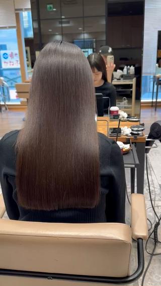 毛先のパツッと感が可愛いです