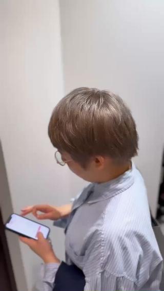 カラー 🇰🇷韓国風艶髪 /AZUSA🤍のヘアスタイル