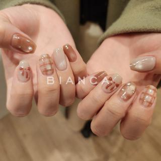 #バレンタインネイル #マグネット #持ち込み #冬ネイル #チェックネイル #りぼんネイル