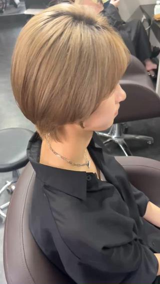 ショート カラー パーマ ヘアアレンジ メンズ キッズ 🫧Selene SHOGO🫧のヘアスタイル