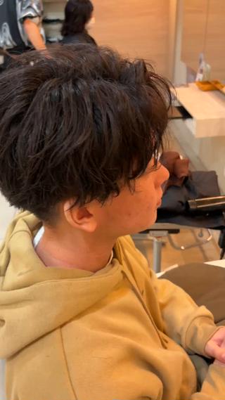 ミディアム カラー パーマ ヘアアレンジ メンズ キッズ 🫧Selene SHOGO🫧のヘアスタイル