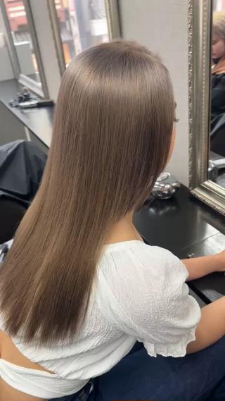 ロング カラー パーマ ヘアアレンジ メンズ キッズ 🫧Selene SHOGO🫧のヘアスタイル