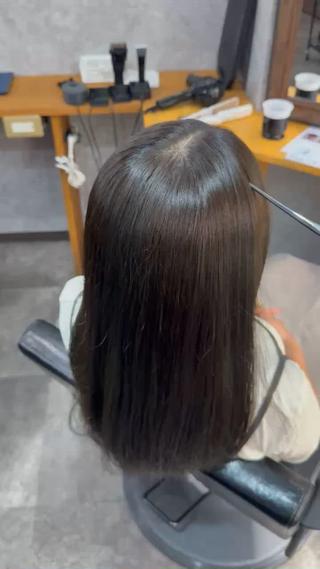 ロング カラー 髪質改善 /絹髪🫧ゆたかのヘアスタイル