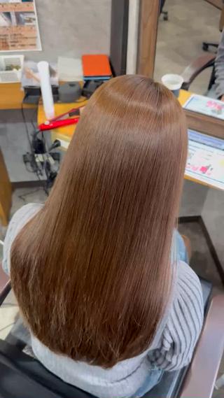 ロング カラー 髪質改善 /絹髪🫧ゆたかのヘアスタイル