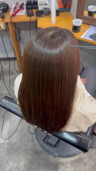 ロング カラー 髪質改善 /絹髪🫧ゆたかのヘアスタイル