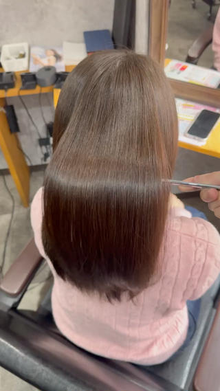 ロング カラー 髪質改善 /絹髪🫧ゆたかのヘアスタイル