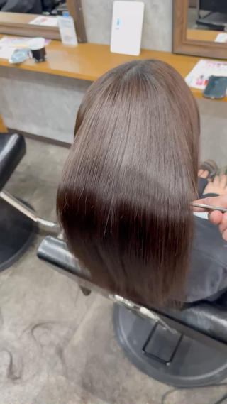 ロング 髪質改善 /絹髪🫧ゆたかのヘアスタイル