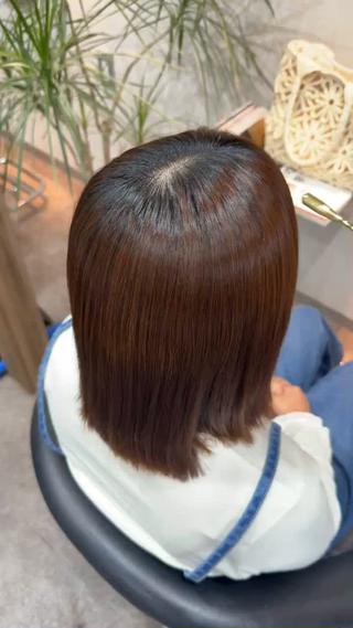 ミディアム パーマ Curumi クルミのヘアスタイル