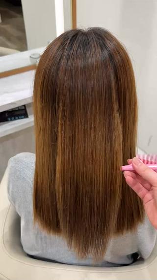 ロング うる艶カラー🫧/ 武笠 友香🤍のヘアスタイル