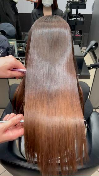 ロング 松尾 祐輝のヘアスタイル