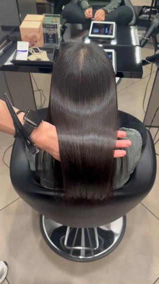 ロング 松尾 祐輝のヘアスタイル