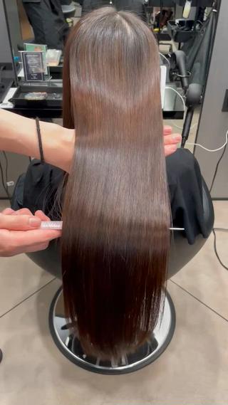 ロング 松尾 祐輝のヘアスタイル
