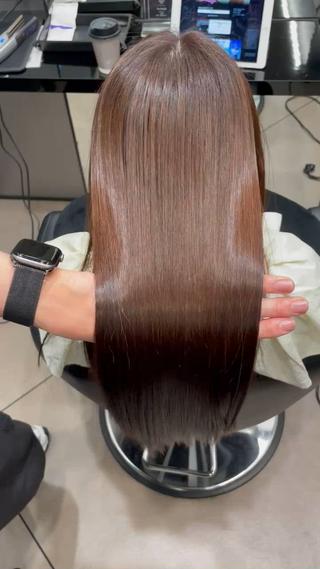 セミロング 松尾 祐輝のヘアスタイル