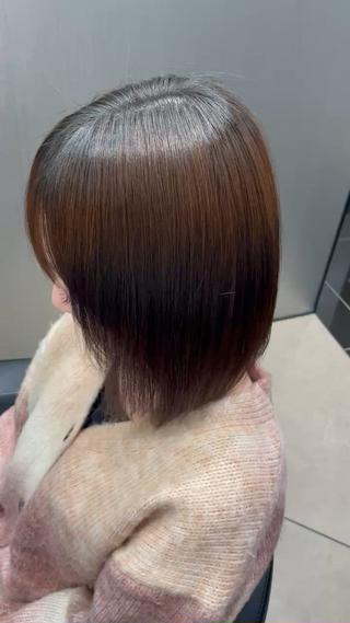 ミディアム 松尾 祐輝のヘアスタイル