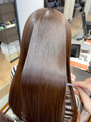 ロング 🦋艶髪縮毛矯正 /なおのヘアスタイル