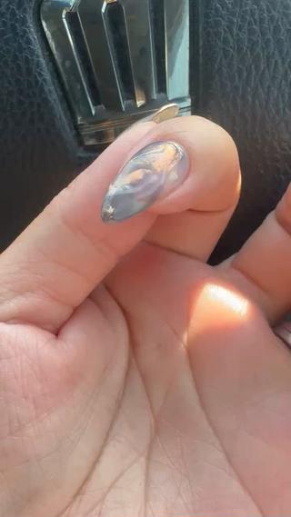 ニュアンスネイルも可愛い 