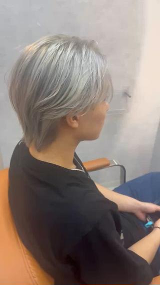 カラー メンズ 高円寺946 伊畑優希のヘアスタイル