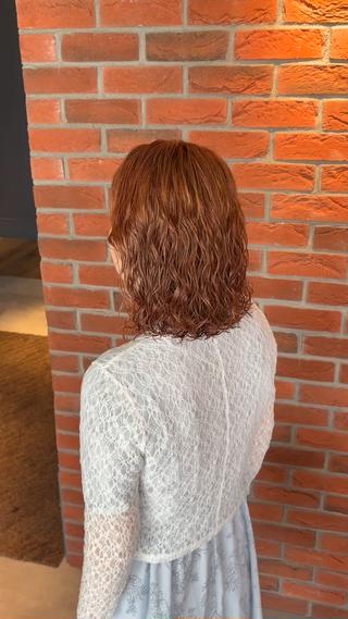 パーマ 武本 佑衣のヘアスタイル