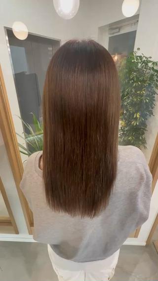 ロング 阿部 舞裕のヘアスタイル