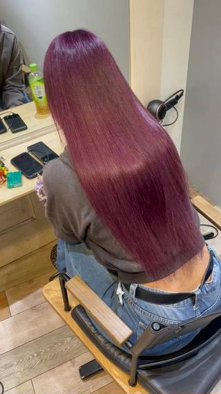 ロング 💜🦋 COCONA🦋💜のヘアスタイル