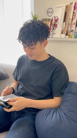 メンズパーマ！
ジャンル問わずご相談下さい！ 