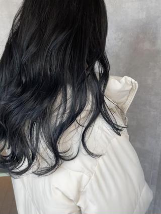 ロング カラー 【完全個室】髪質改善 暖色カラー/山崎唯奈のヘアスタイル
