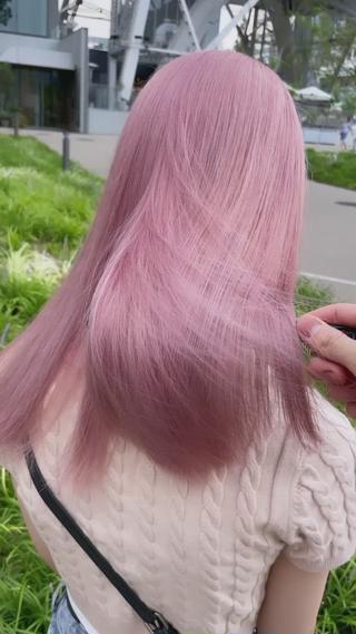 ペールピンク

ブリーチ2回〜 