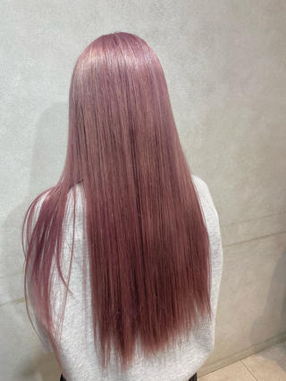 ロング カラー 遠藤 星李のヘアスタイル