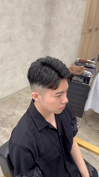 ショート メンズ 🪮メンズパーマ🪮 池田雅侑のヘアスタイル