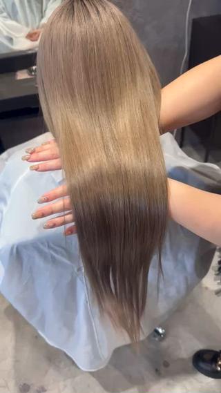 トステアトリートメントで激ツヤ髪 